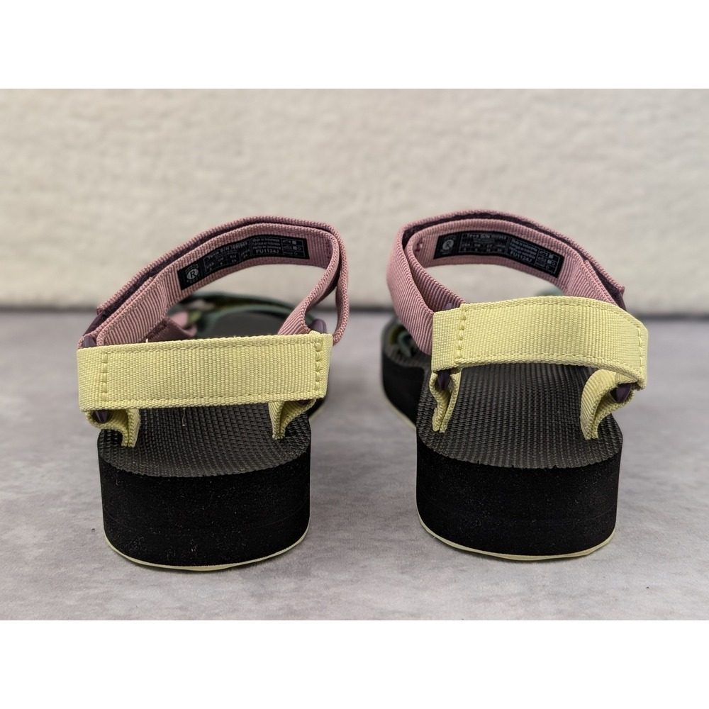 Teva Midform Universal Retro Multi Platform Sandals 1090969 Womens 8 New - Picture 4 of 6